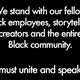 Disney tweeted out solidarity with the Black community, but gave no word what it’s planning to actually do.